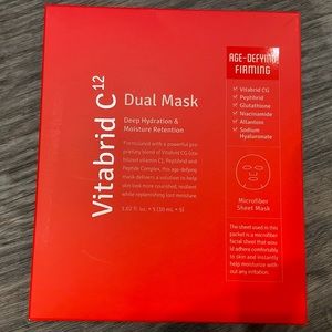 Vitabrid C12 Dual Mask Age-Defying & Firming Face Mask